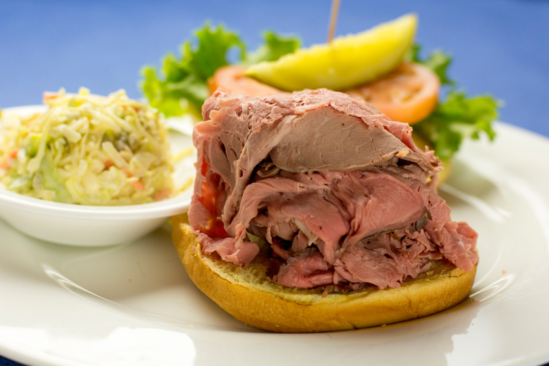 Costas Inn Pit Beef Sandwich