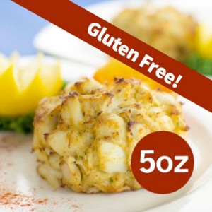 gluten-free crab cake 5oz
