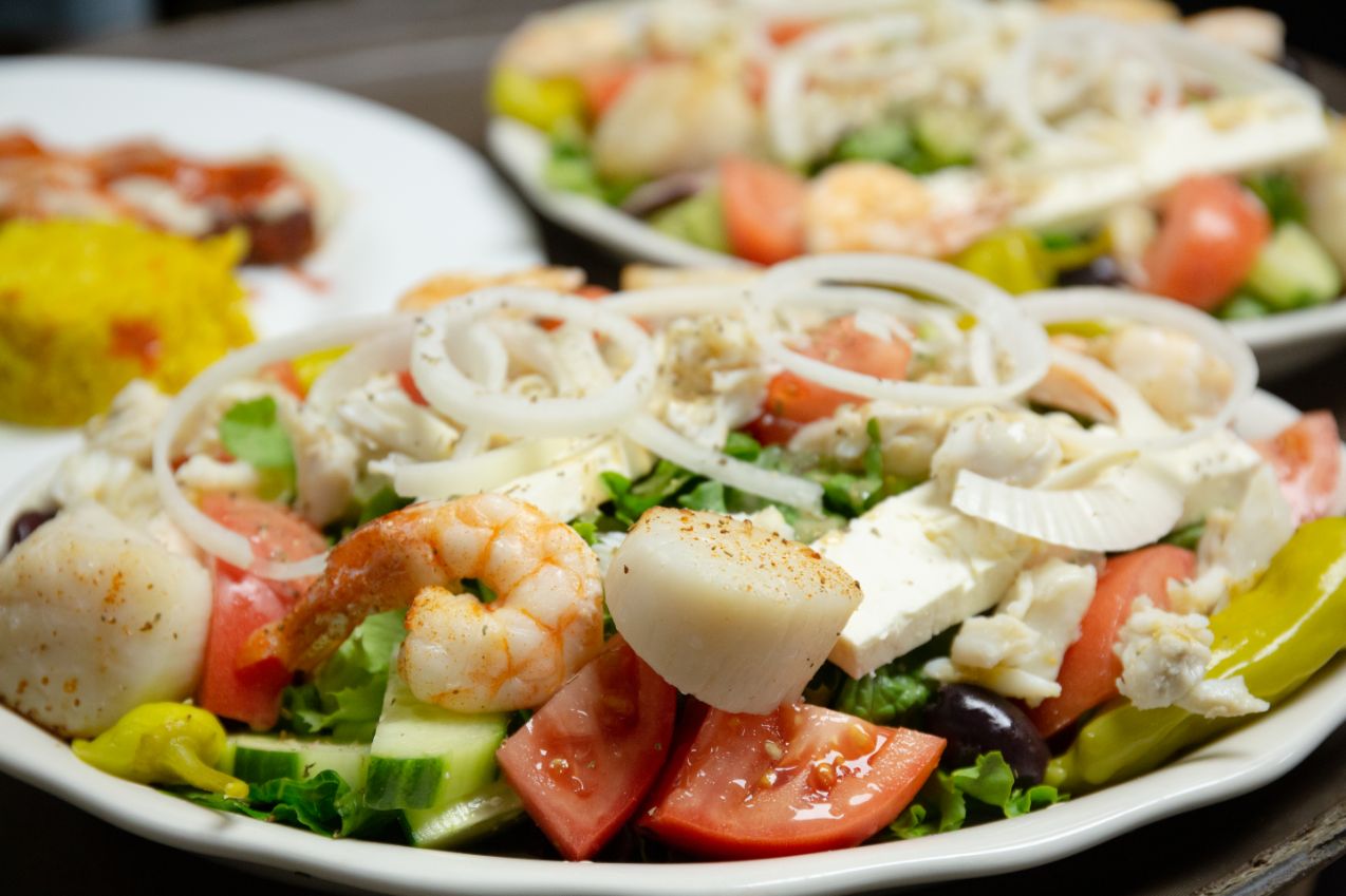 Costas Inn Shrimp Salad